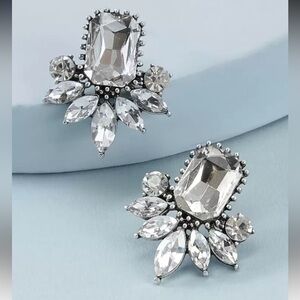 Elegant Crystal Drop Earrings